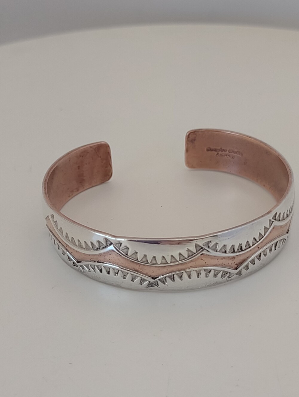 Sterling+Copper Cuff